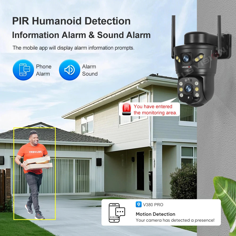 LS VISION 4G Outdoor Solar Camera