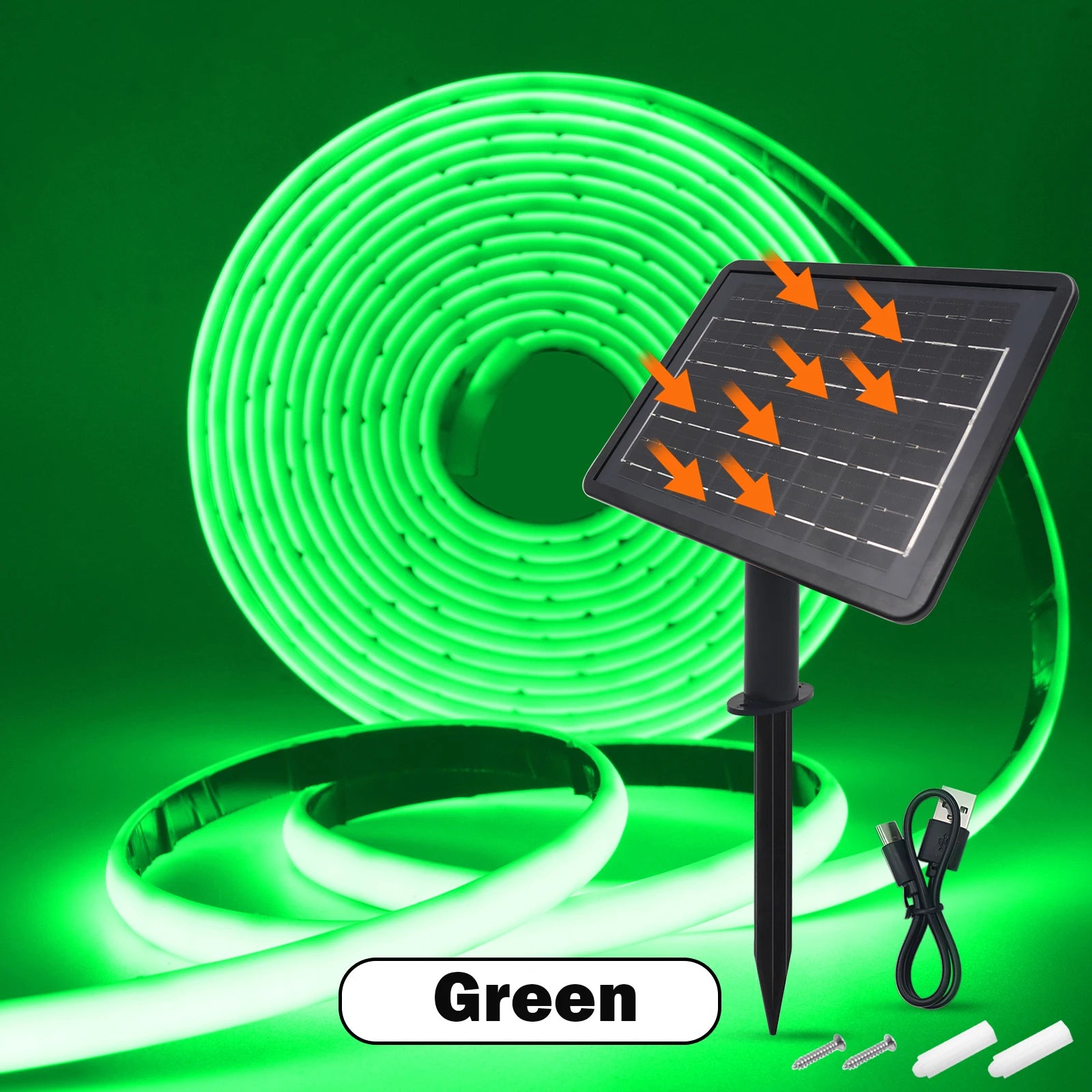 DC24V IP68 Solar COB Neon LED Strip