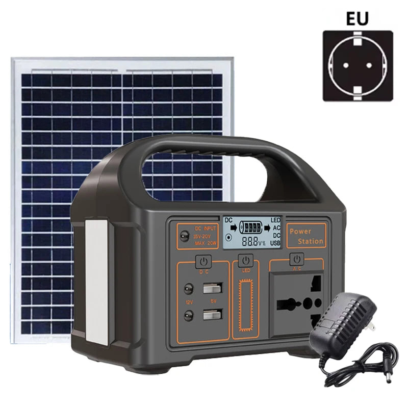 100W 24000mAh Portable Solar Power Station