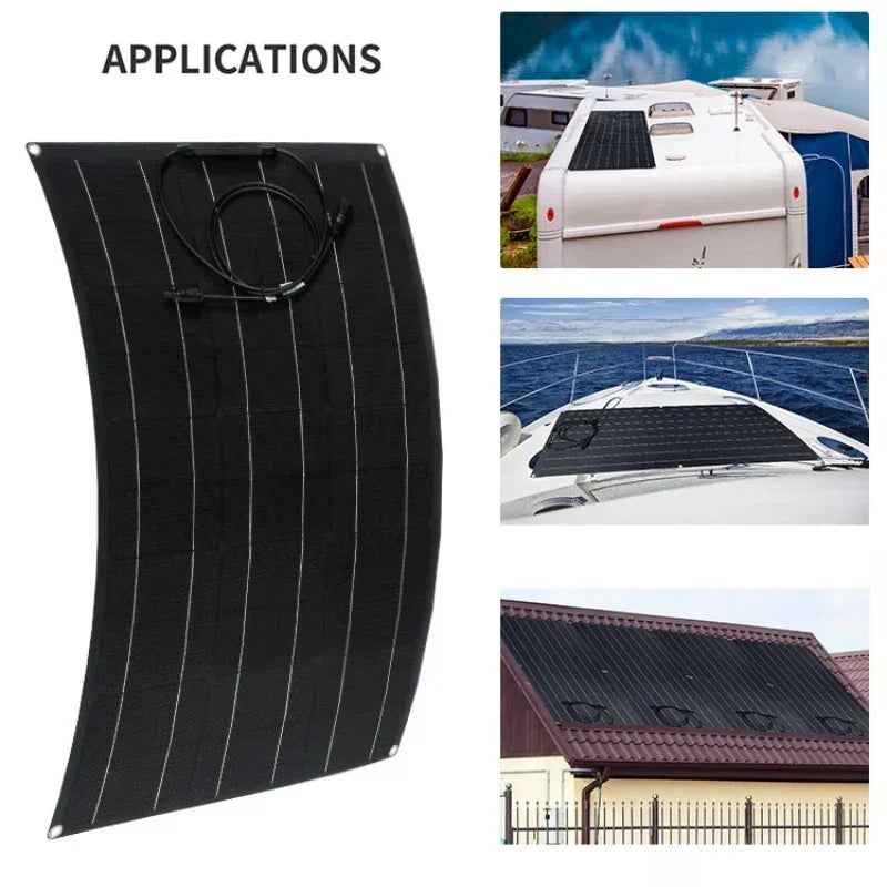 Super Power 500W-2000W Solar Panel Charging Kit