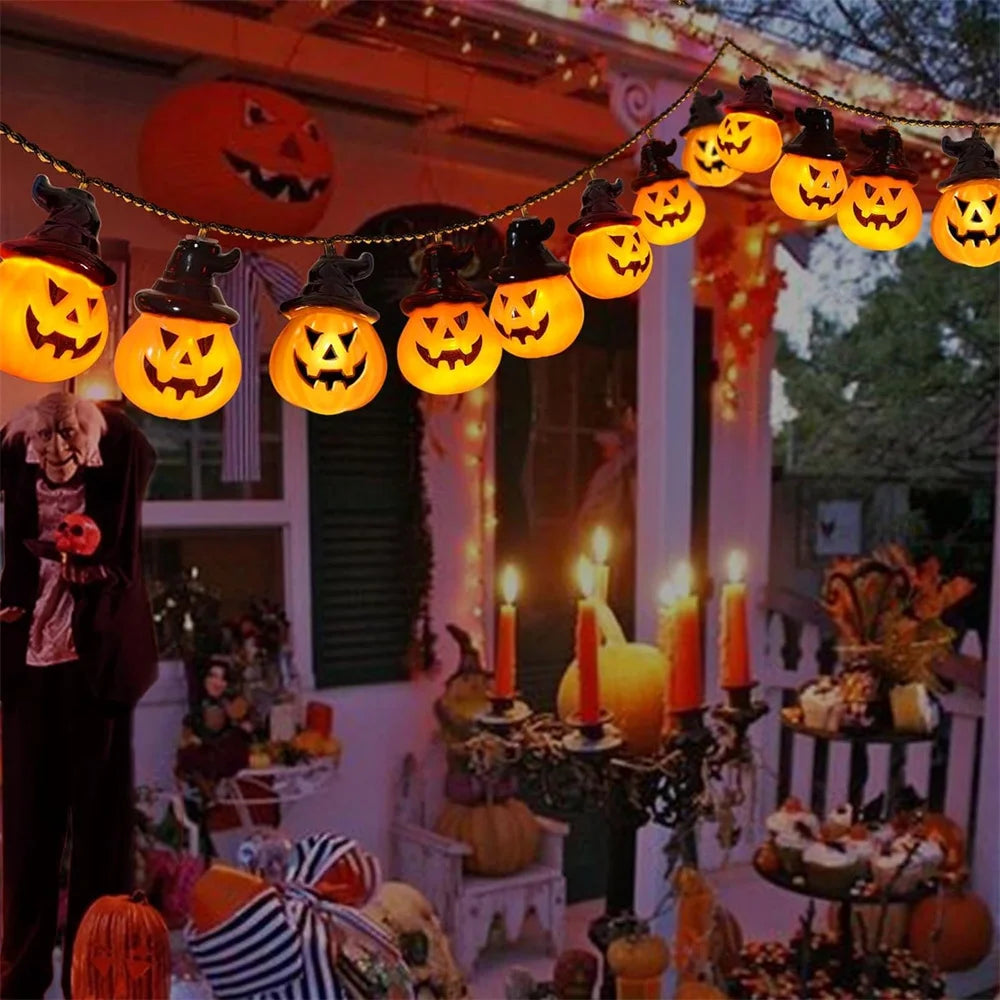 Halloween Solar Pumpkin Lights Outdoor Decoration