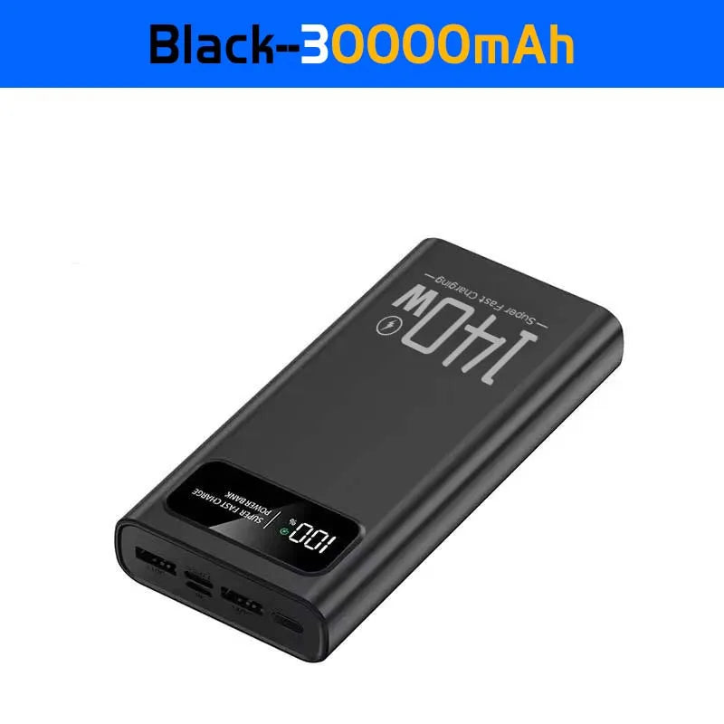 140W 100000mAh Super Fast Charging Power Bank