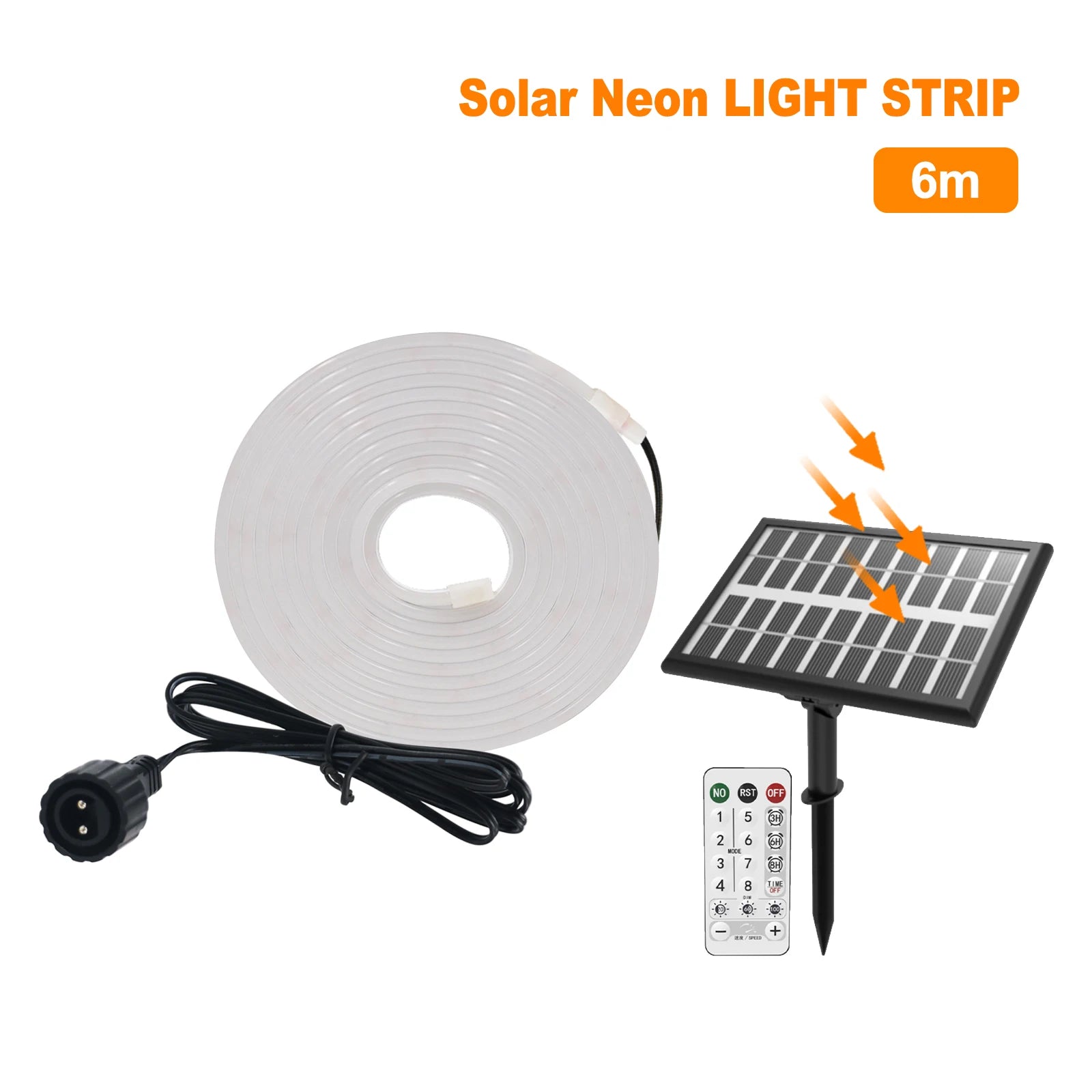 24V Solar COB Neon Light Strips