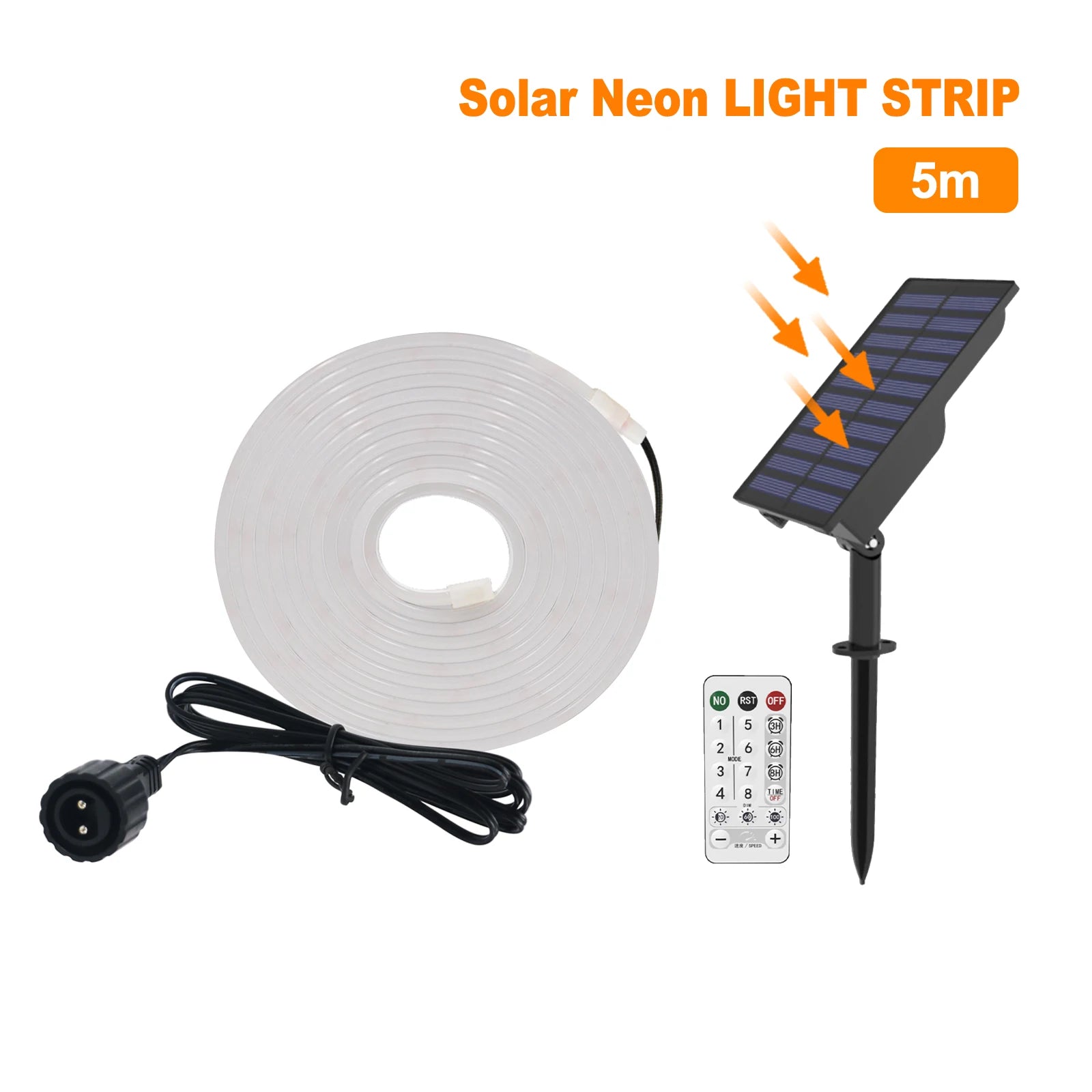 24V Solar COB Neon Light Strips