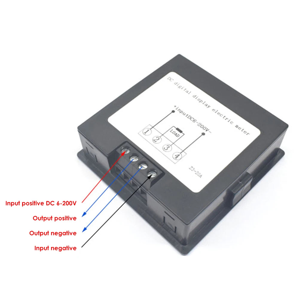 DC Voltage Current LCD Power Meter