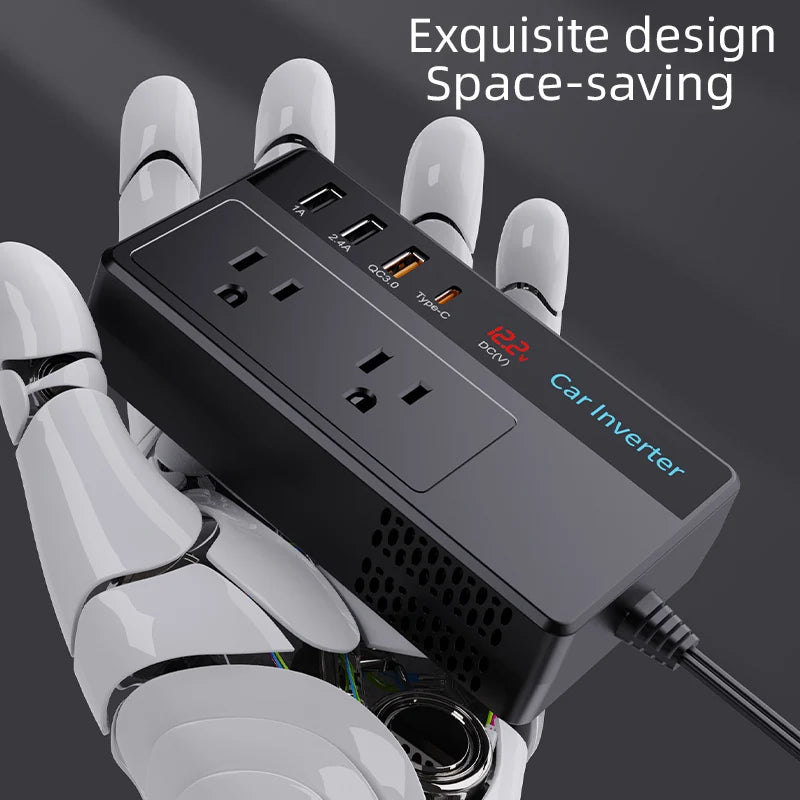 200W Car Power Inverter 12V to 110V
