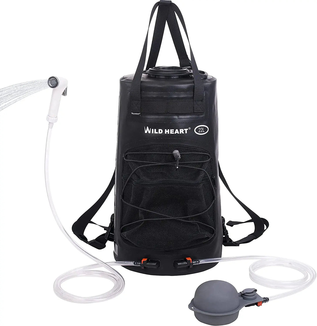 WILD HEART Solar Shower Backpack Pump
