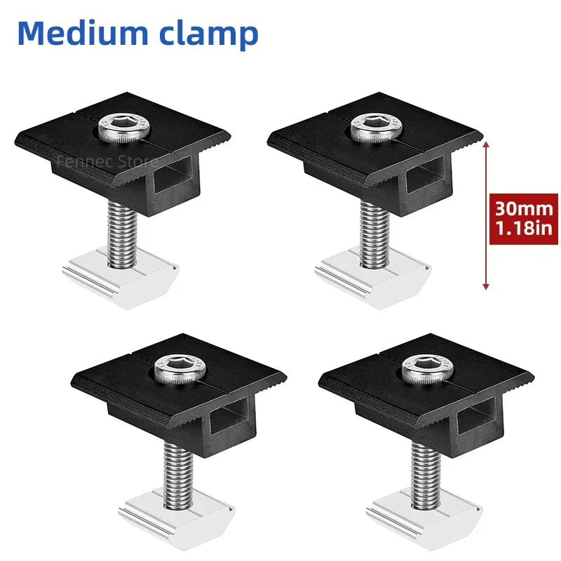 Solar Panel Adjustable Mounting Clamp Bracket