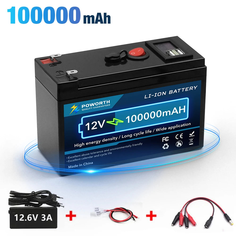 12V 150Ah LiFePO4 Battery with Built-in BMS