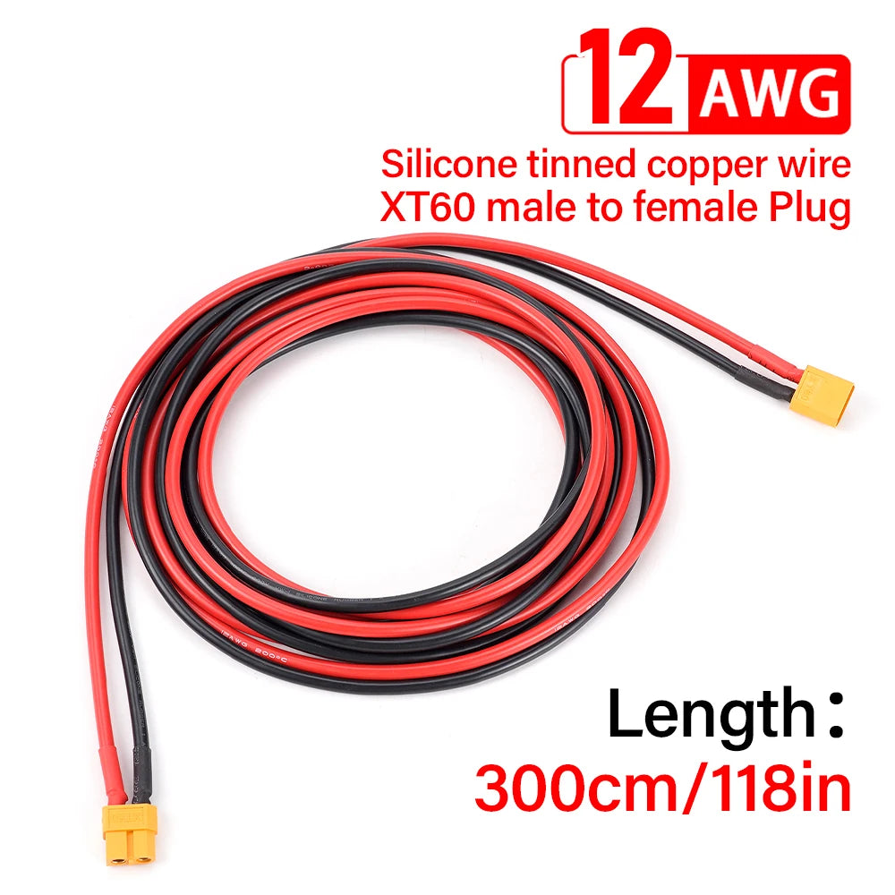 XT60 Male Female Battery Connector Cable