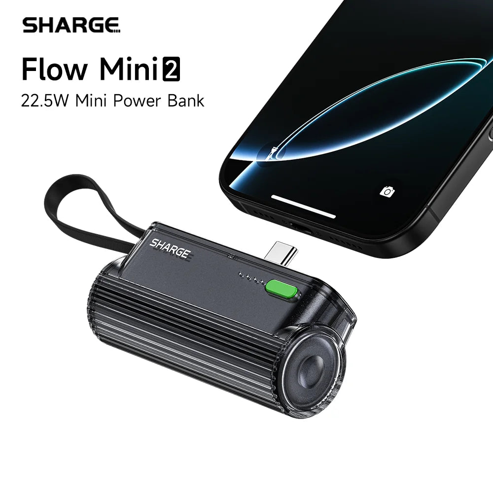 SHARGE Flow Mini 2 5000mAh Fast Charger