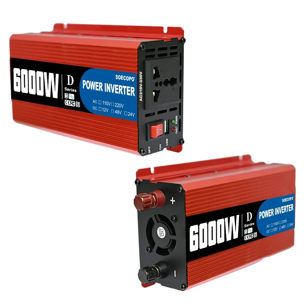 6000W Off-Grid Solar Power Kit with Inverter