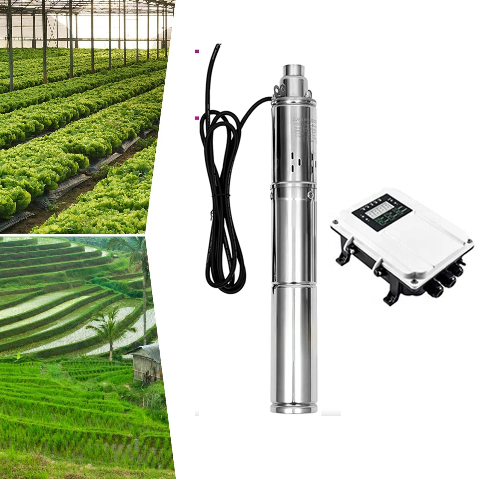 Portable DC Solar Agricultural Water Pump