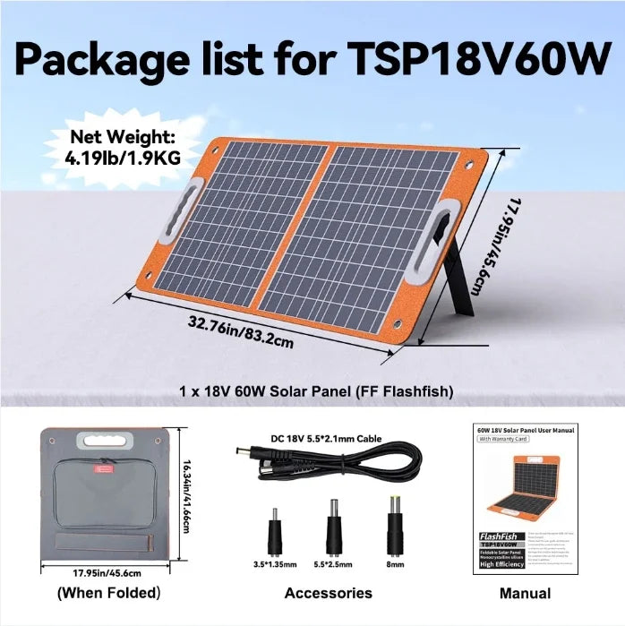 60W–500W Portable Power Bank Generator AC