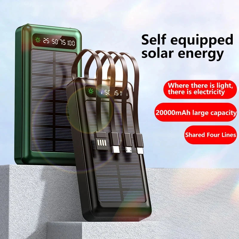 OnePlus 50000mAh Solar Power Bank Fast Charging