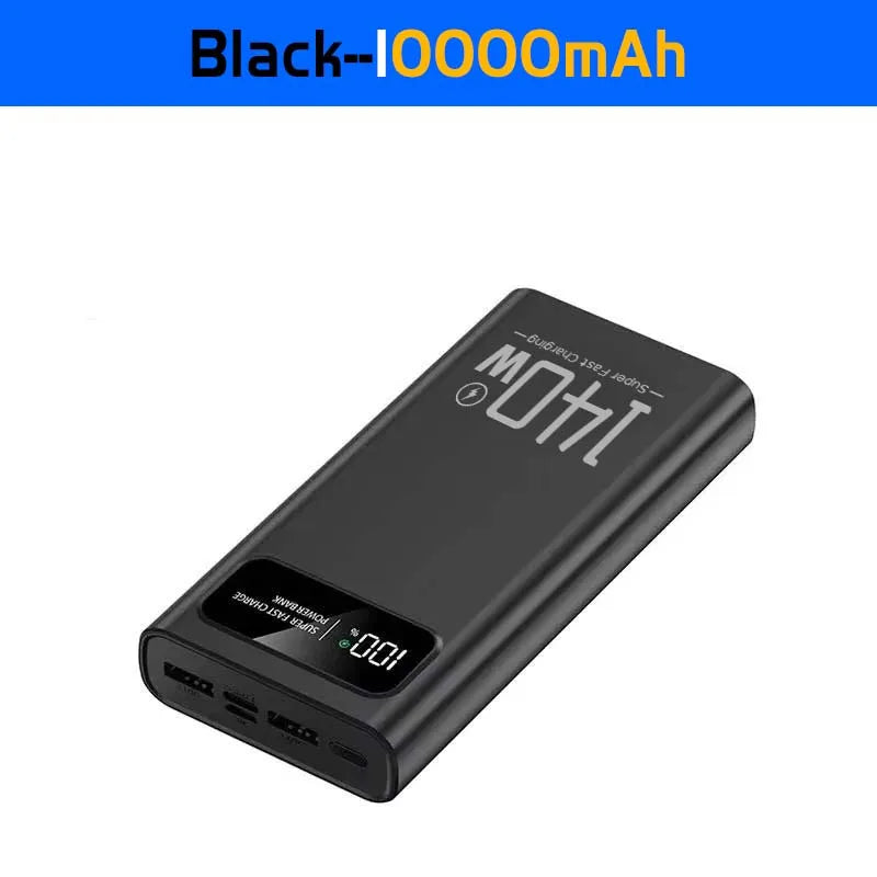 140W 100000mAh Super Fast Charging Power Bank