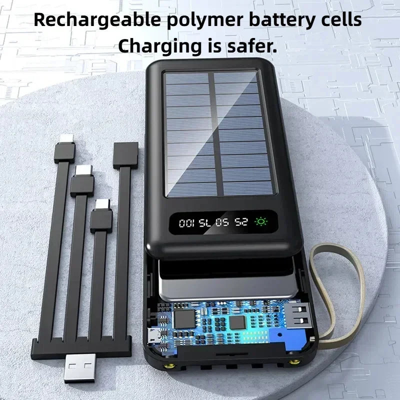 Xiaomi 200000mAh Large Capacity Solar Power Bank