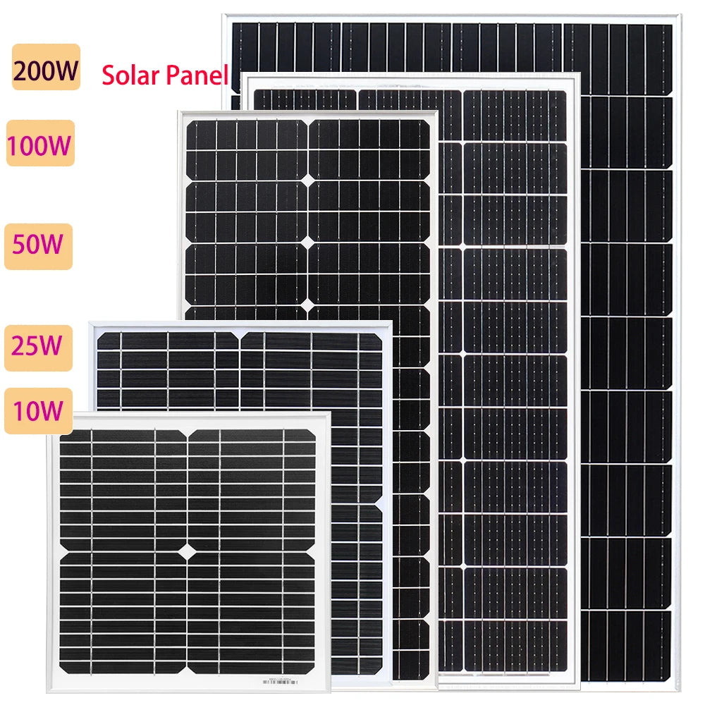 XINPUGUANG Rigid Glass Monocrystalline Solar Panel