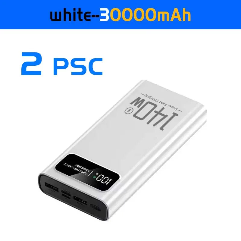 140W 100000mAh Super Fast Charging Power Bank