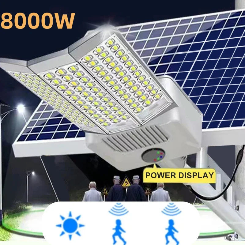 5000W Solar Street Light with Motion Sensor