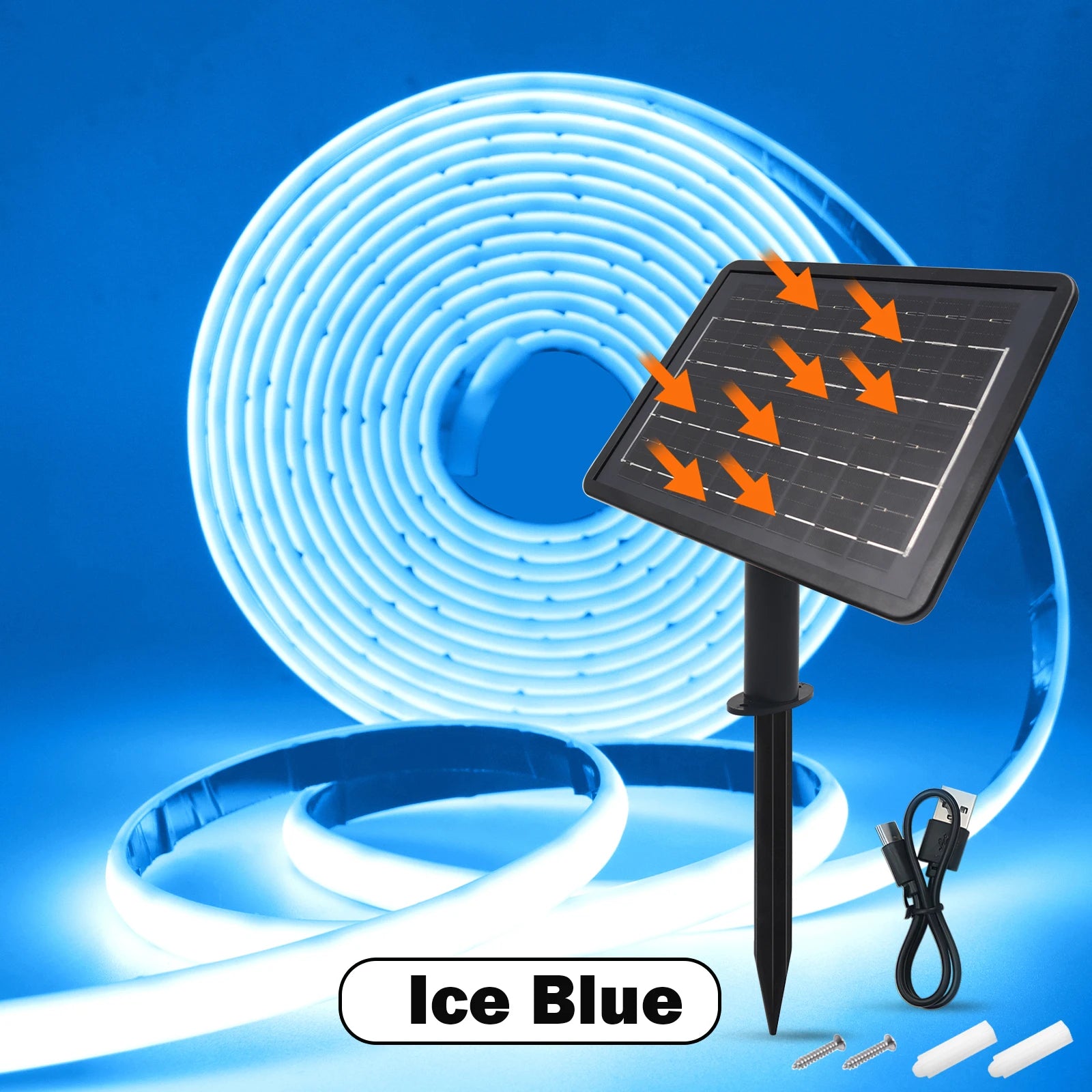 DC24V IP68 Solar COB Neon LED Strip