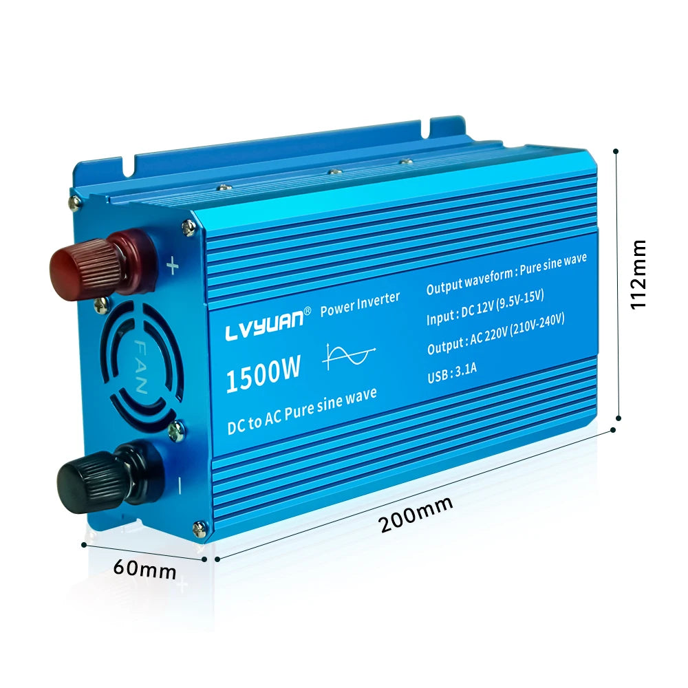 Foval 12V Pure Sine Wave Inverter