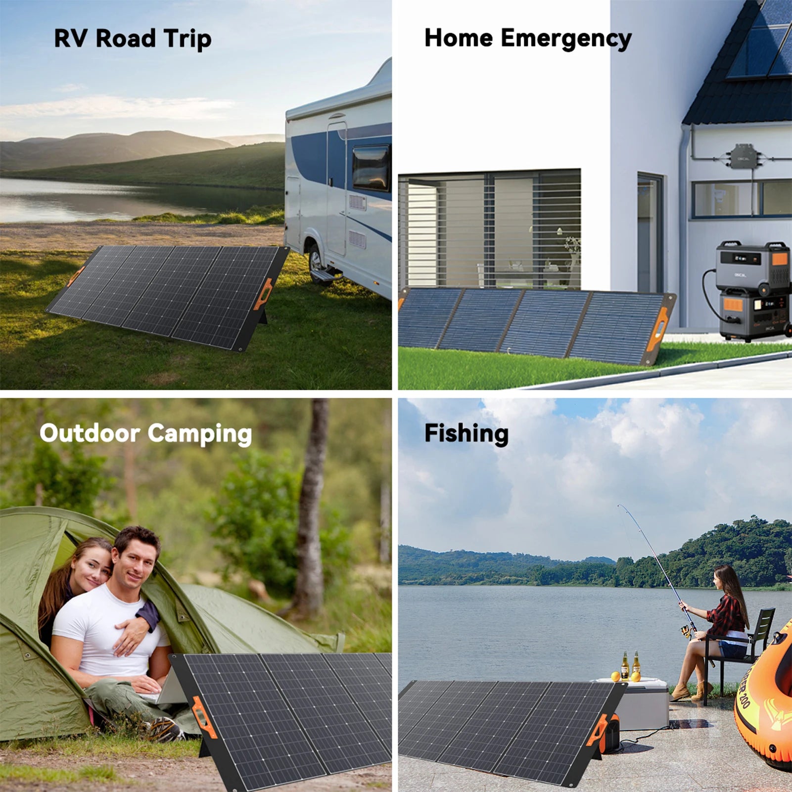 Oscal PM400 400W Foldable Solar Panel