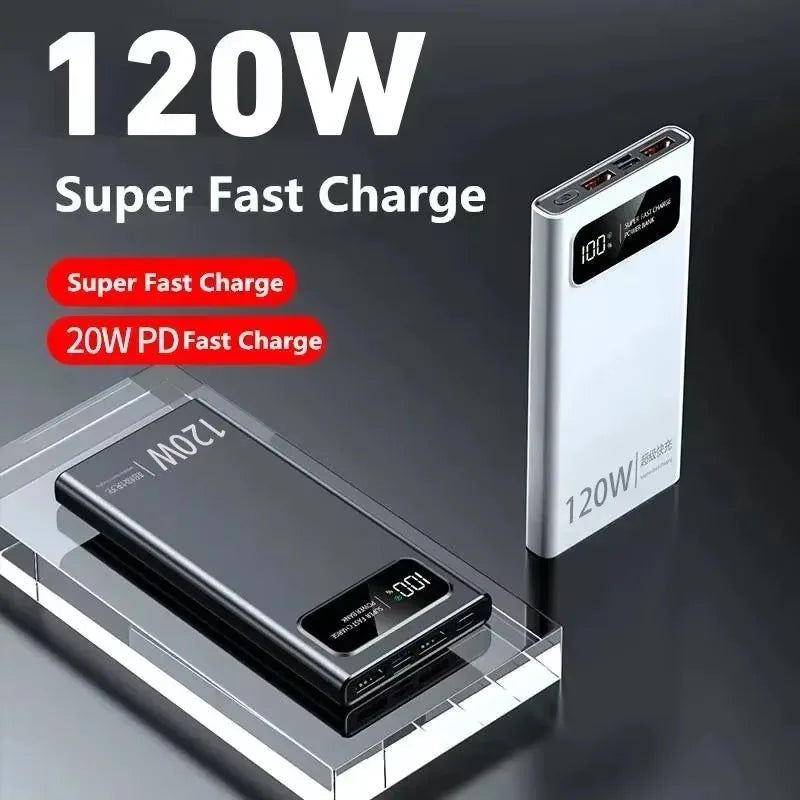 120W 20000mAh Portable Super Fast Power Bank