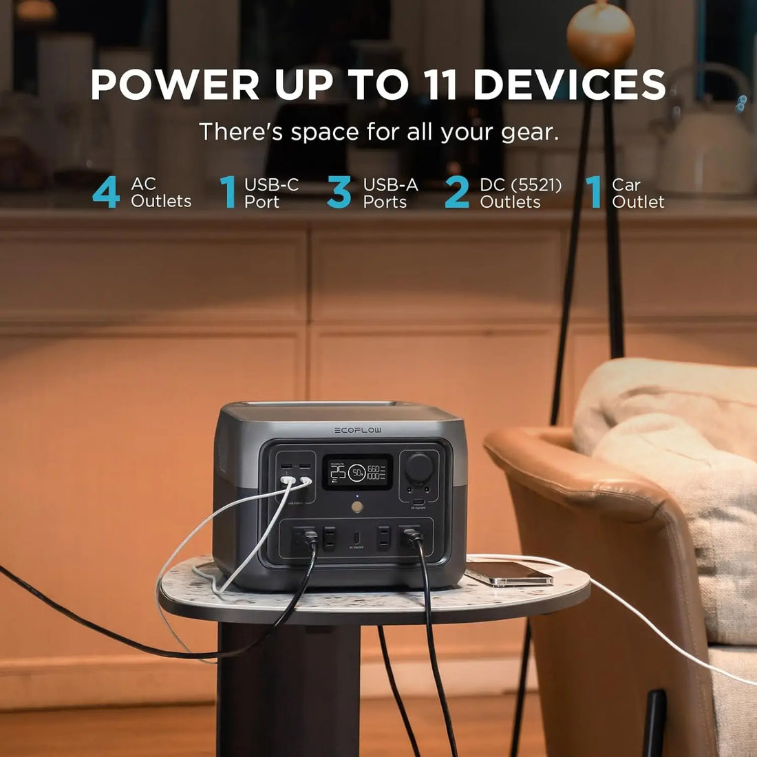 ECOFLOW RIVER 2 Max 499Wh Portable Power Station
