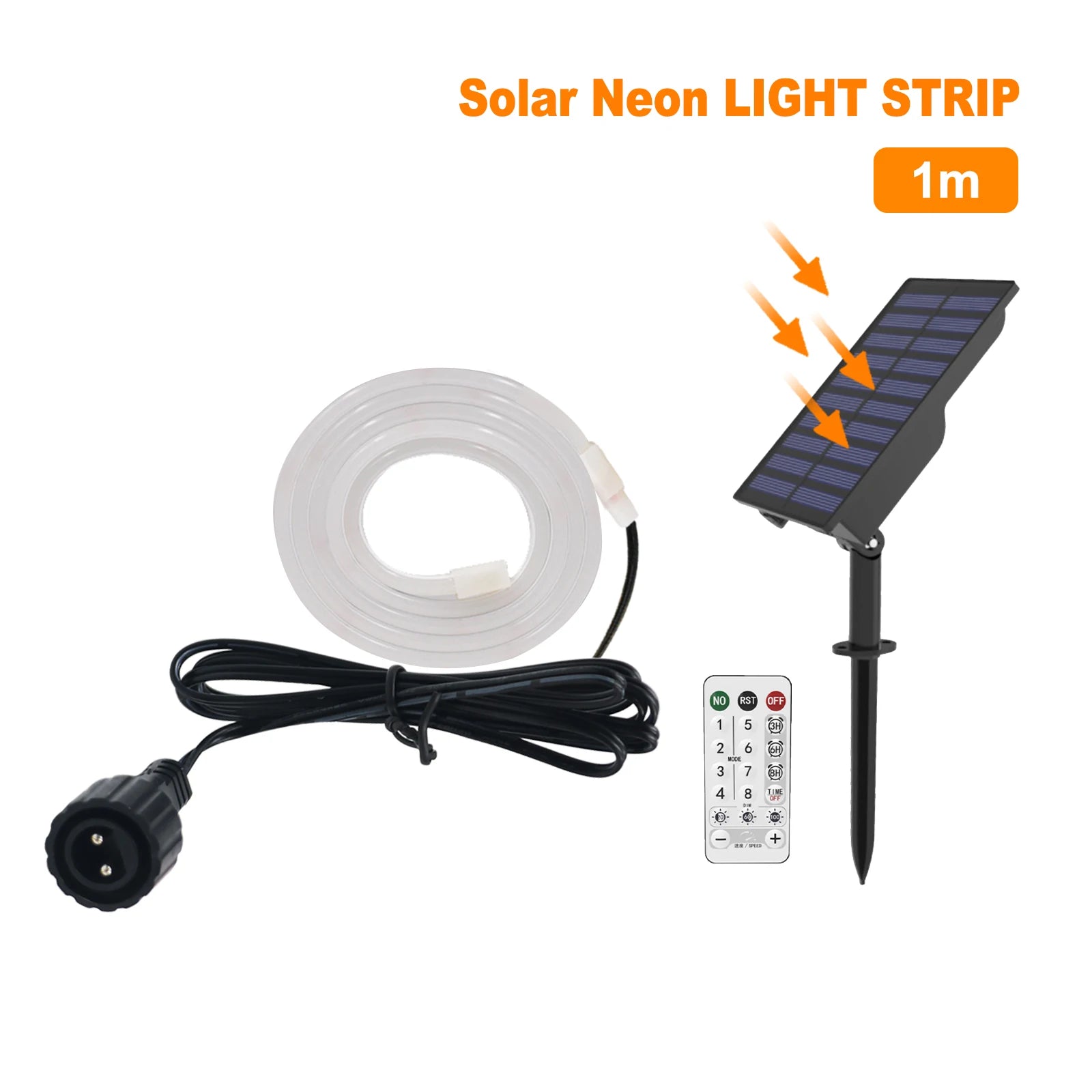 24V Solar COB Neon Light Strips