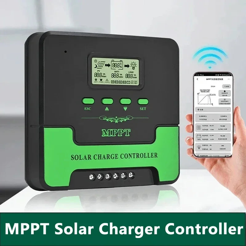 MPPT Solar Charge Controller 10-60A with WIFI
