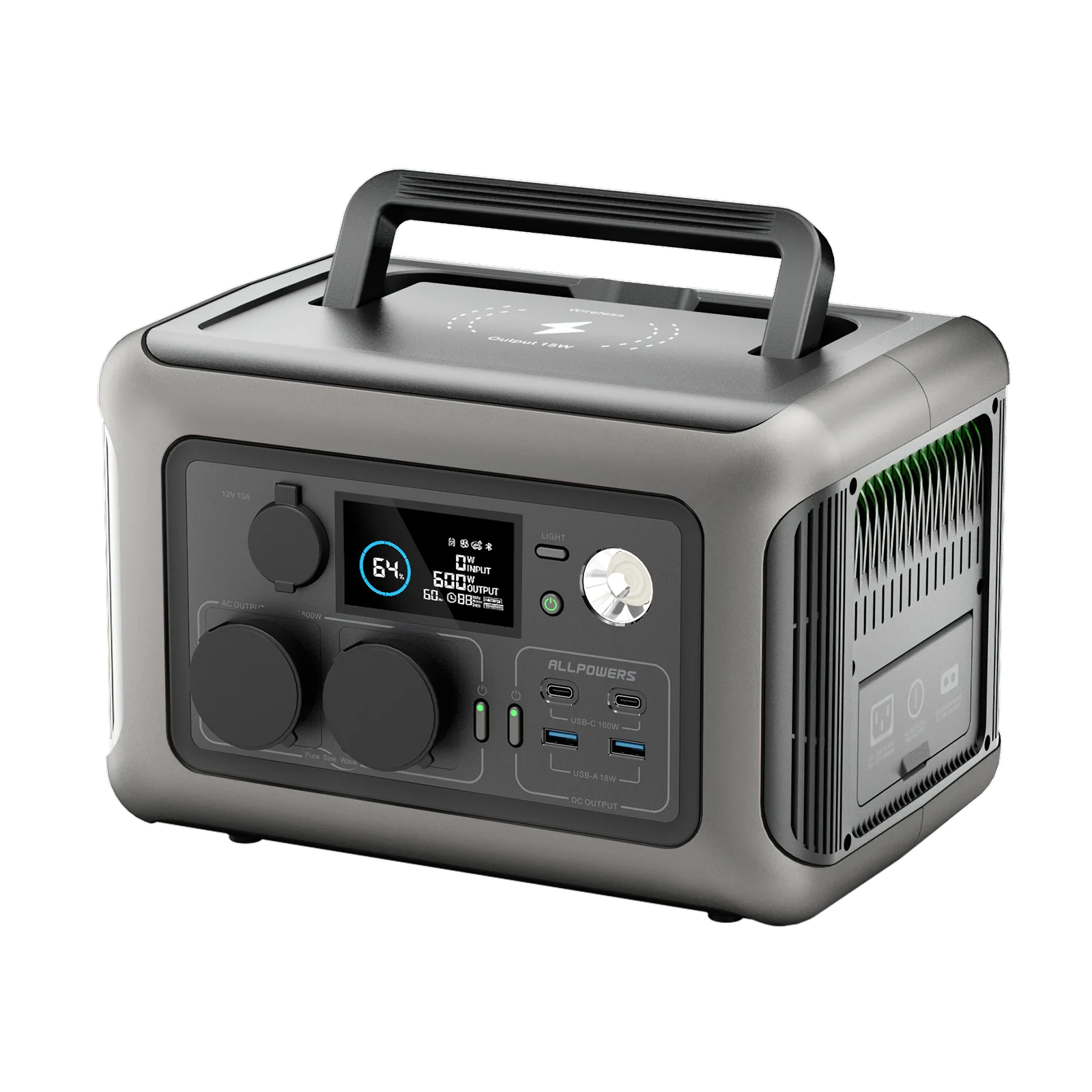 ALLPOWERS R600 299Wh LiFePO4 Power Station