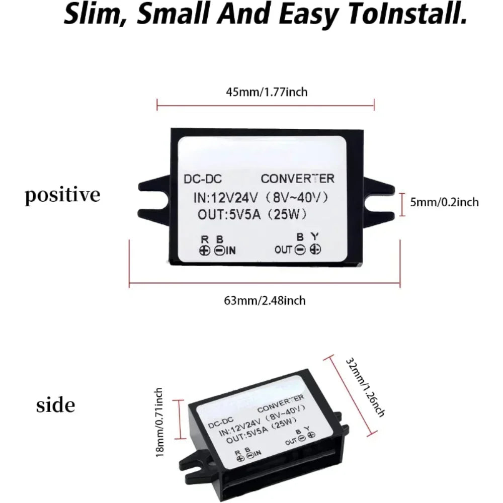 DC 12V 24V Step Down Converter