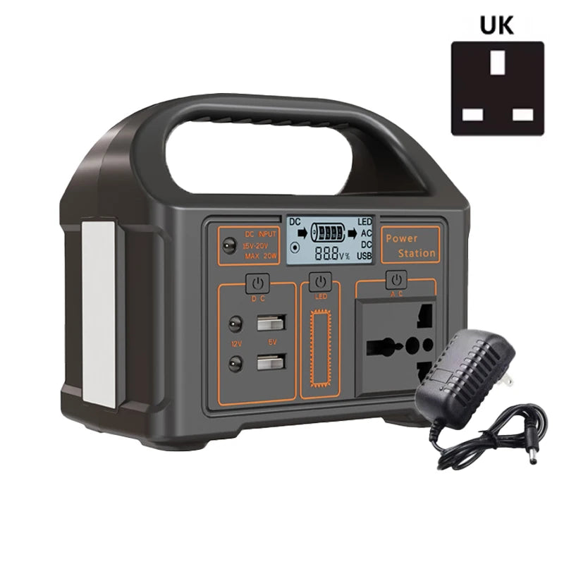 100W 24000mAh Portable Solar Power Station