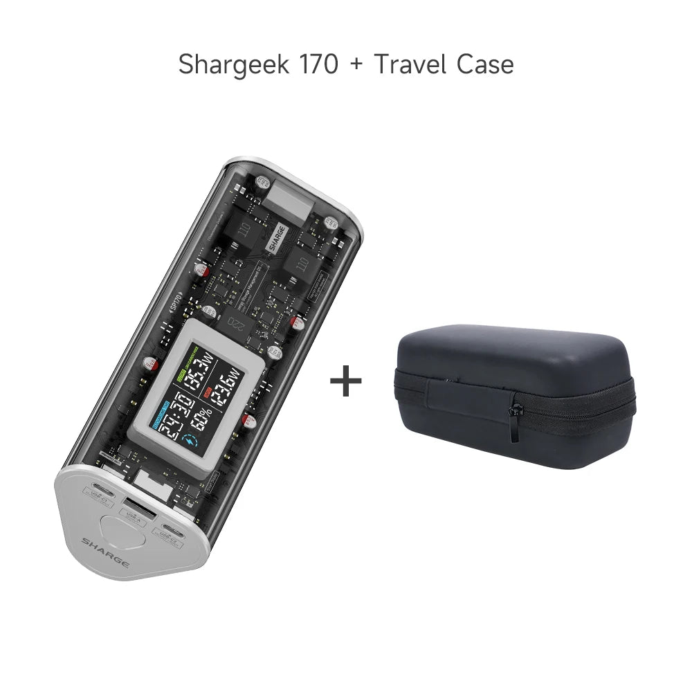 SHARGE 24000mAh 170W Fast Charge Power Bank