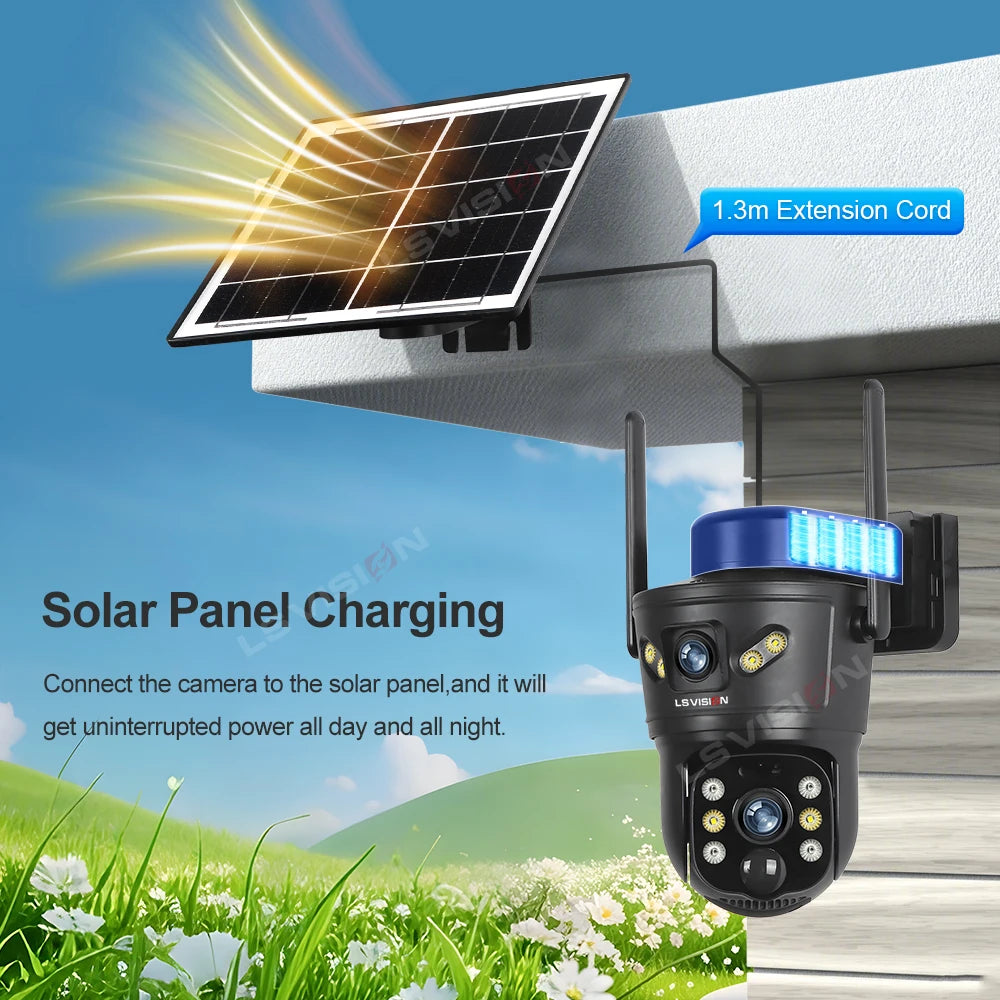 LS VISION 4G Outdoor Solar Camera