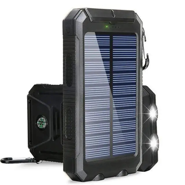 100000mAh Solar Power Bank Portable Charger