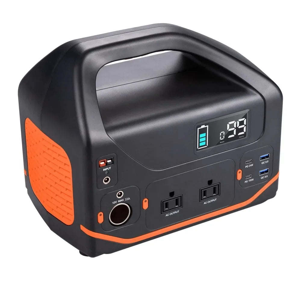 600W 555Wh Portable LiFePO4 Solar Power Generator
