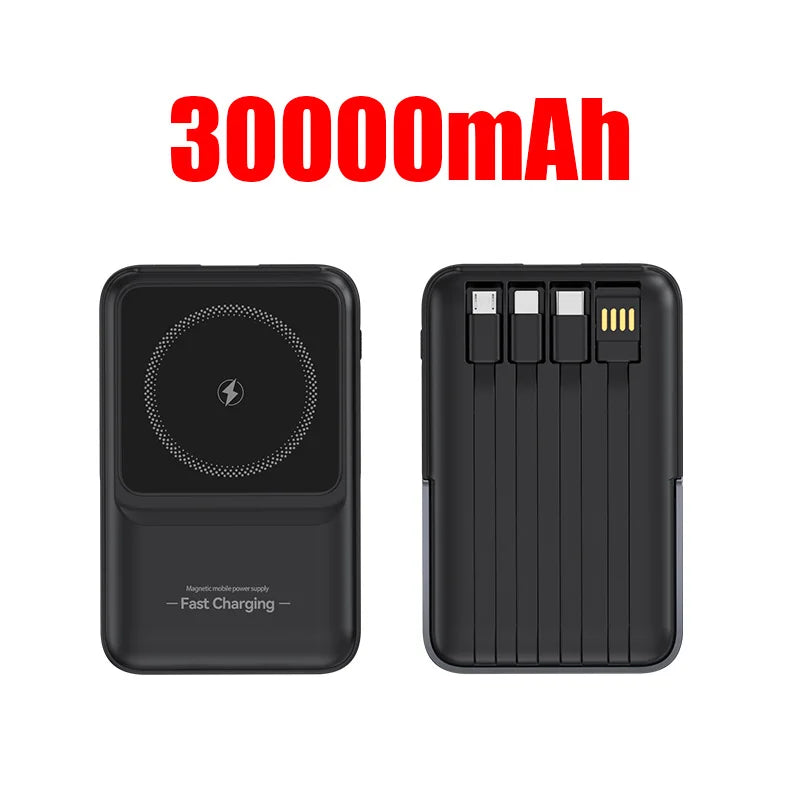 Magnetic Wireless 50000mAh Portable Power Bank