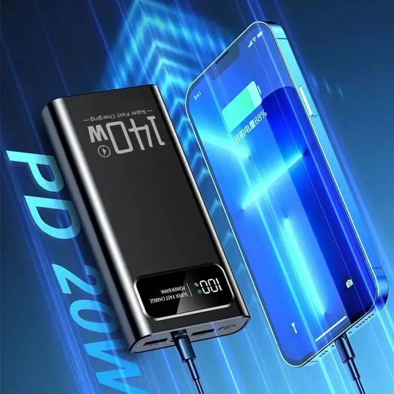 140W 100000mAh Super Fast Charging Power Bank
