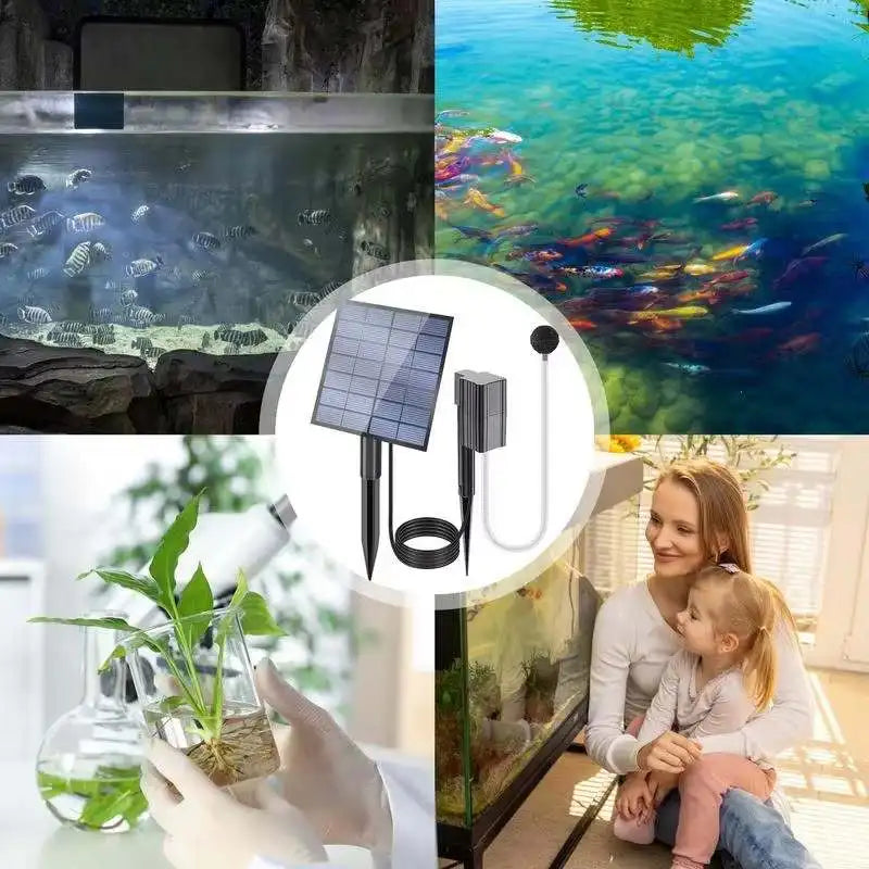 2.5W Solar Powered Oxygenation Pump