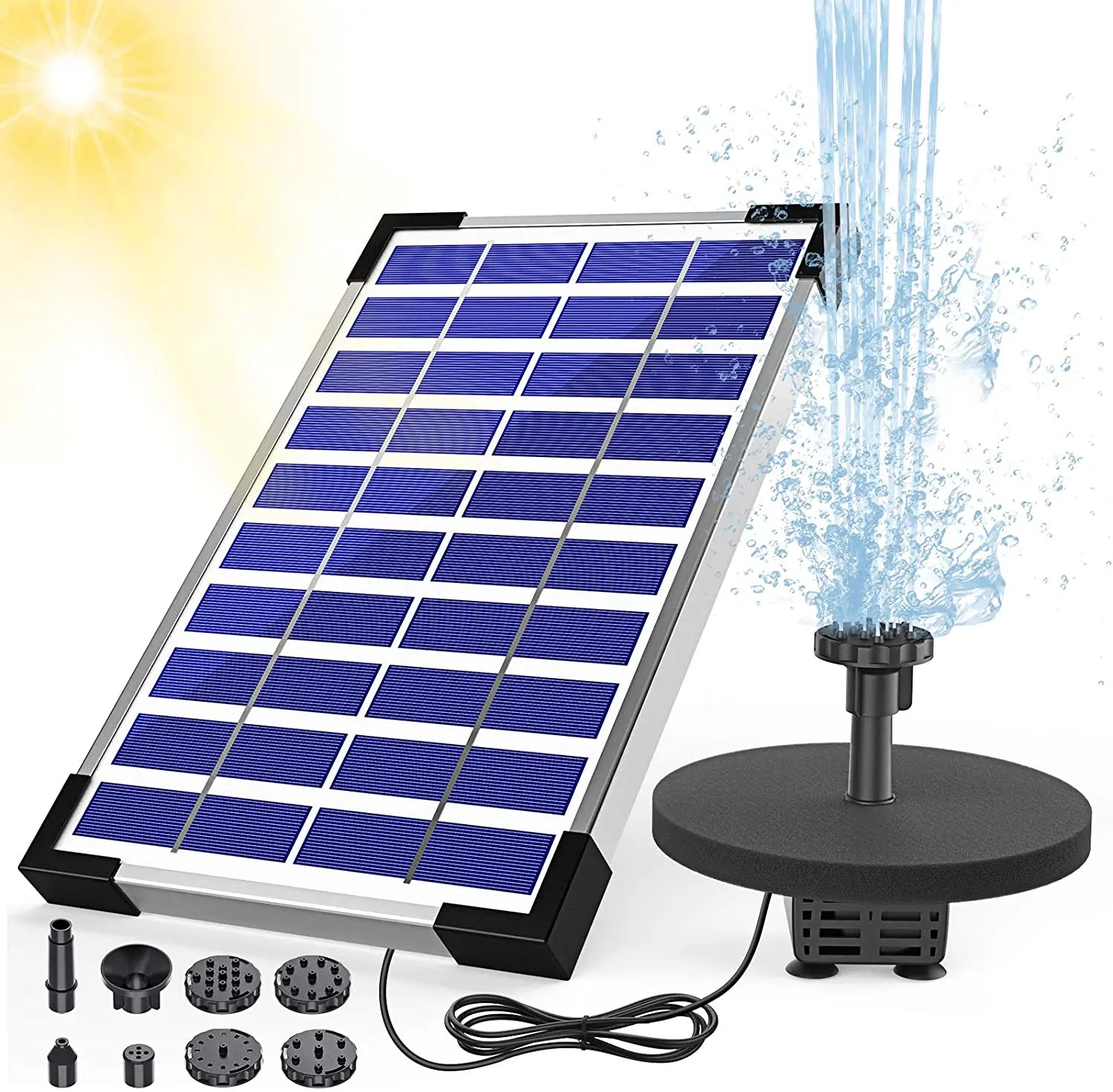 2.5W Solar Powered Oxygenation Pump