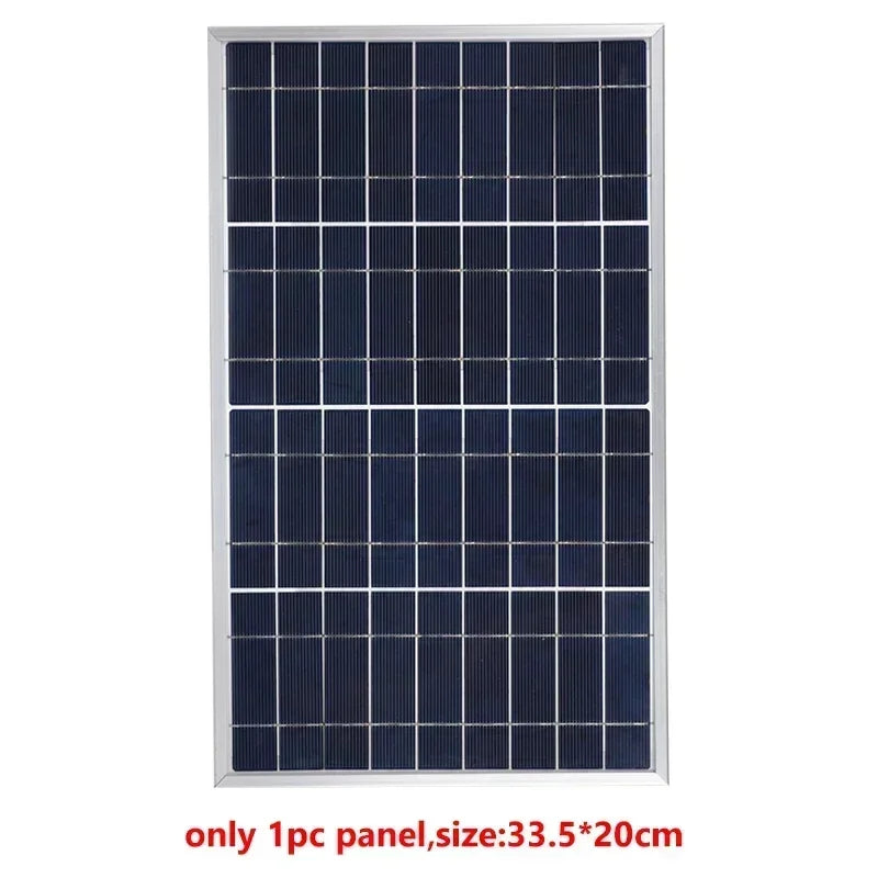 Outdoor 600W 12V Polycrystalline Portable Solar Panel