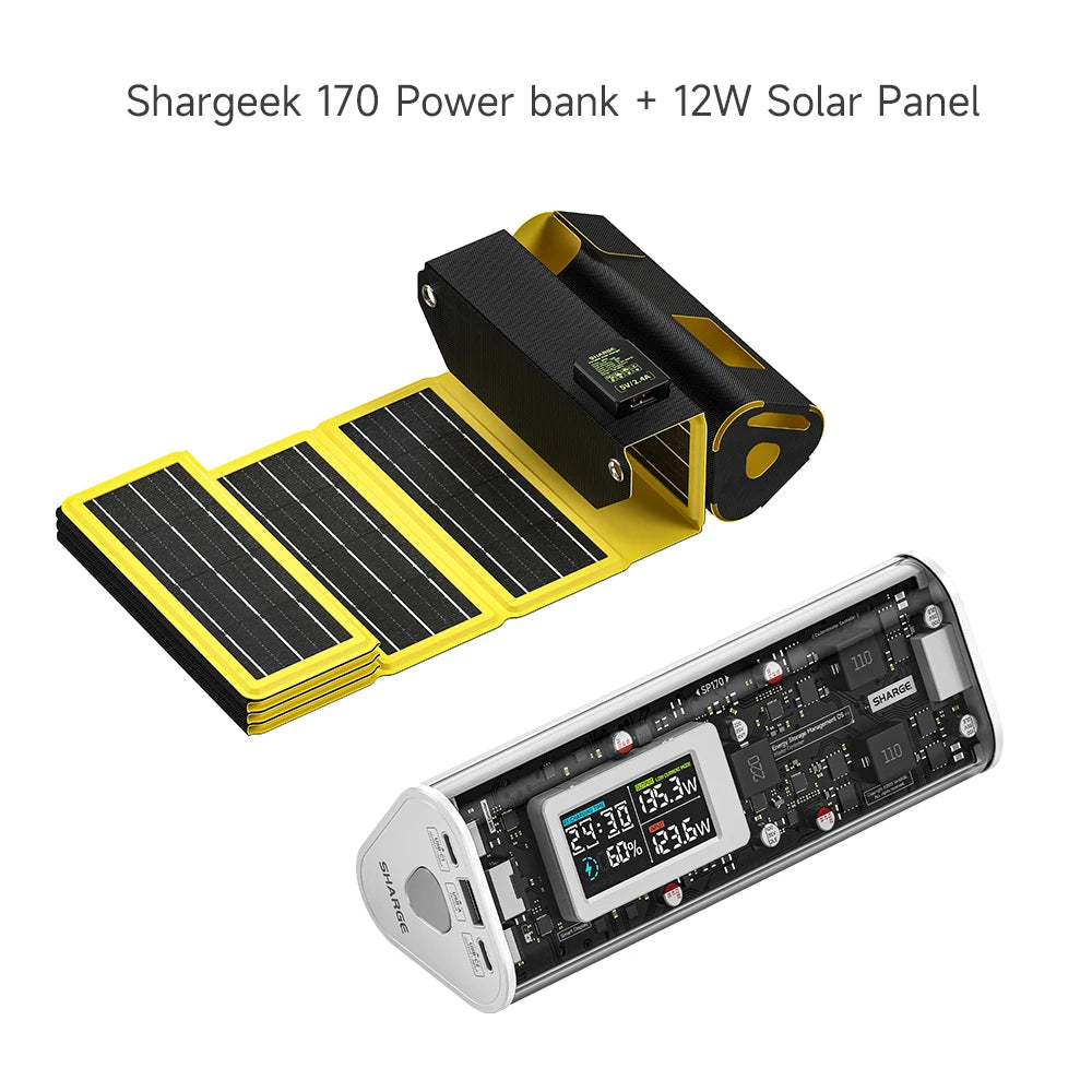 SHARGE 24000mAh 170W Fast Charge Power Bank