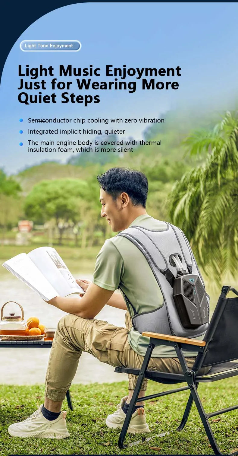 Portable Water Cooled Cooling Vest Clothes