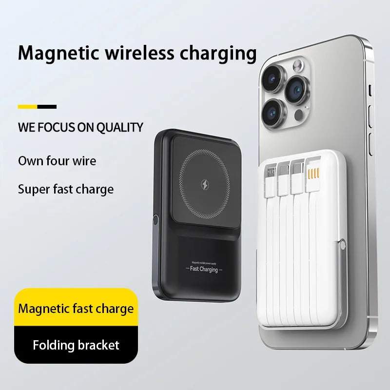 Magnetic Wireless 50000mAh Portable Power Bank