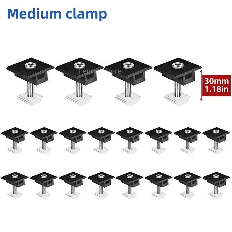 Solar Panel Adjustable Mounting Clamp Bracket
