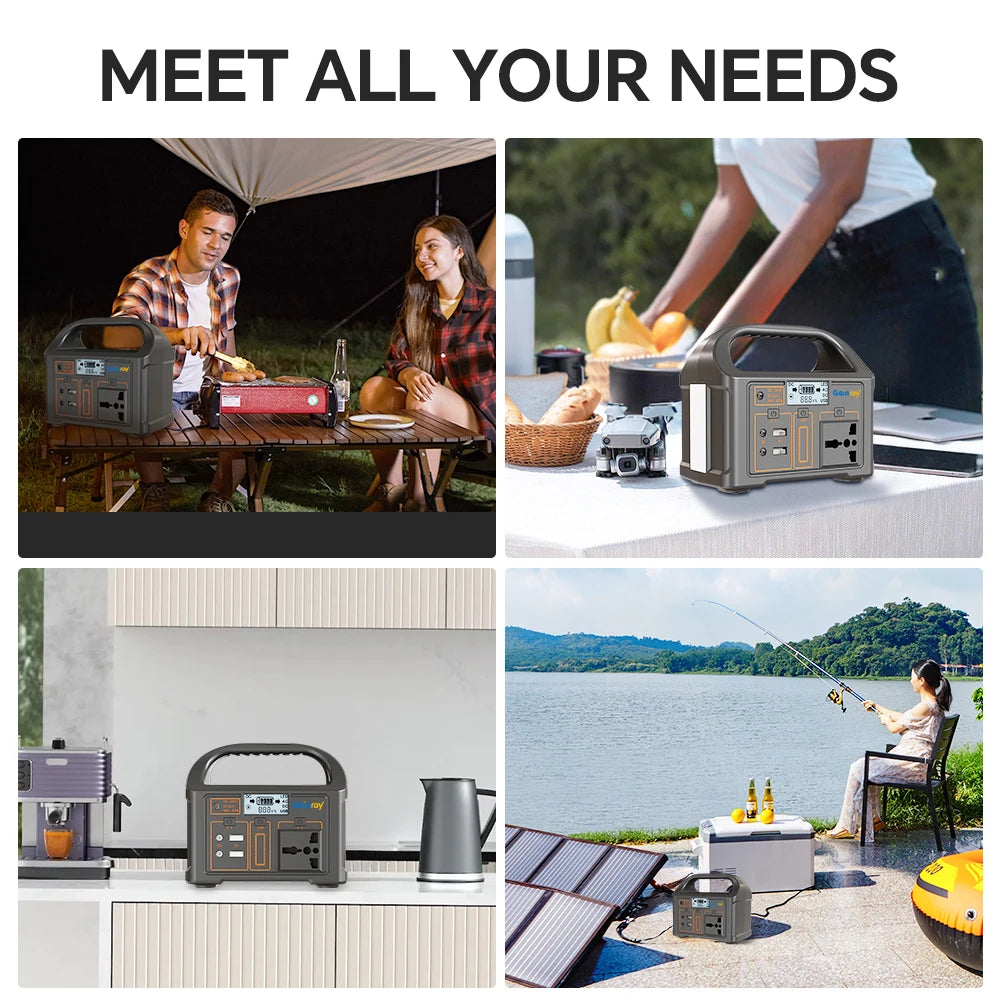Gaiaray 100W/200W Portable Solar Generator UPS