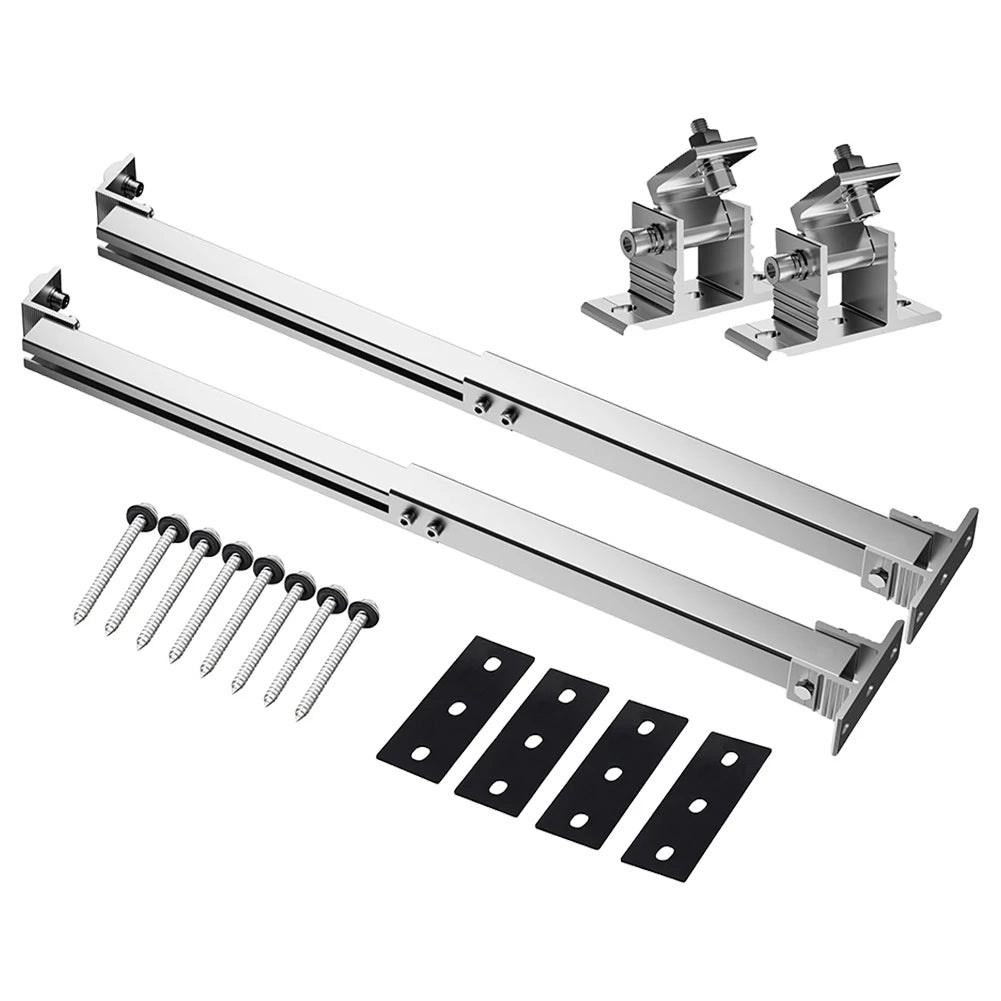 Adjustable Solar Panel End Clamp Kit