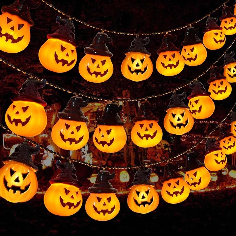 Halloween Solar Pumpkin Lights Outdoor Decoration